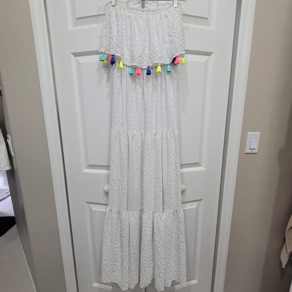Lilly Pulitzer Caridee Strapless Maxi Dress - size Small